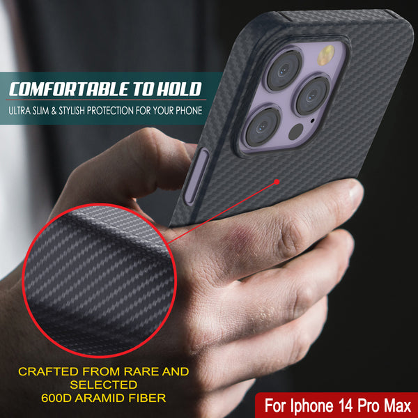 iPhone 14 Pro Max Carbon Fiber Skin Transparent Protect Soft Back Case -  ShoppCart