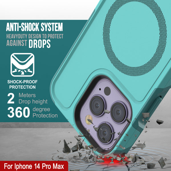 iPhone 14 Pro Max 360° Full Body Case Tank Cover + Protector de pantalla