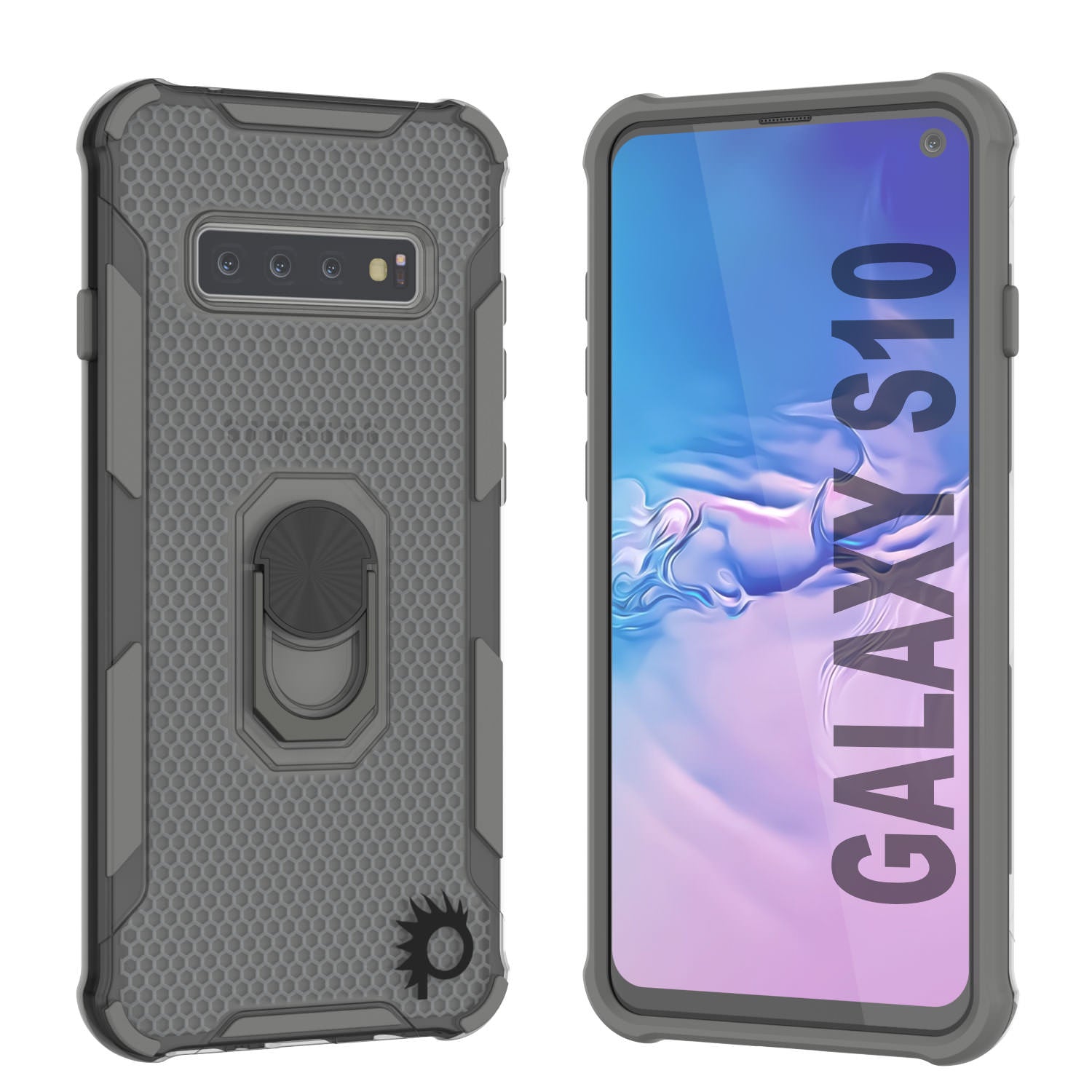 Punkcase Galaxy S10 Case [Magnetix 2.0 Series] Clear Protective 