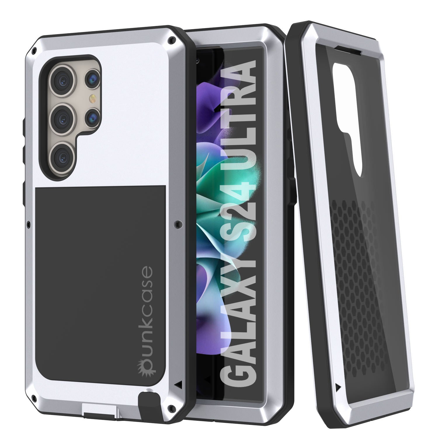 Galaxy S24 Ultra Metal Case Heavy Duty Military Grade Armor Cover