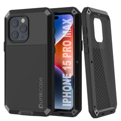 iPhone XS Max Metal Case, Heavy Duty Military Grade Armor Cover [shock –  punkcase