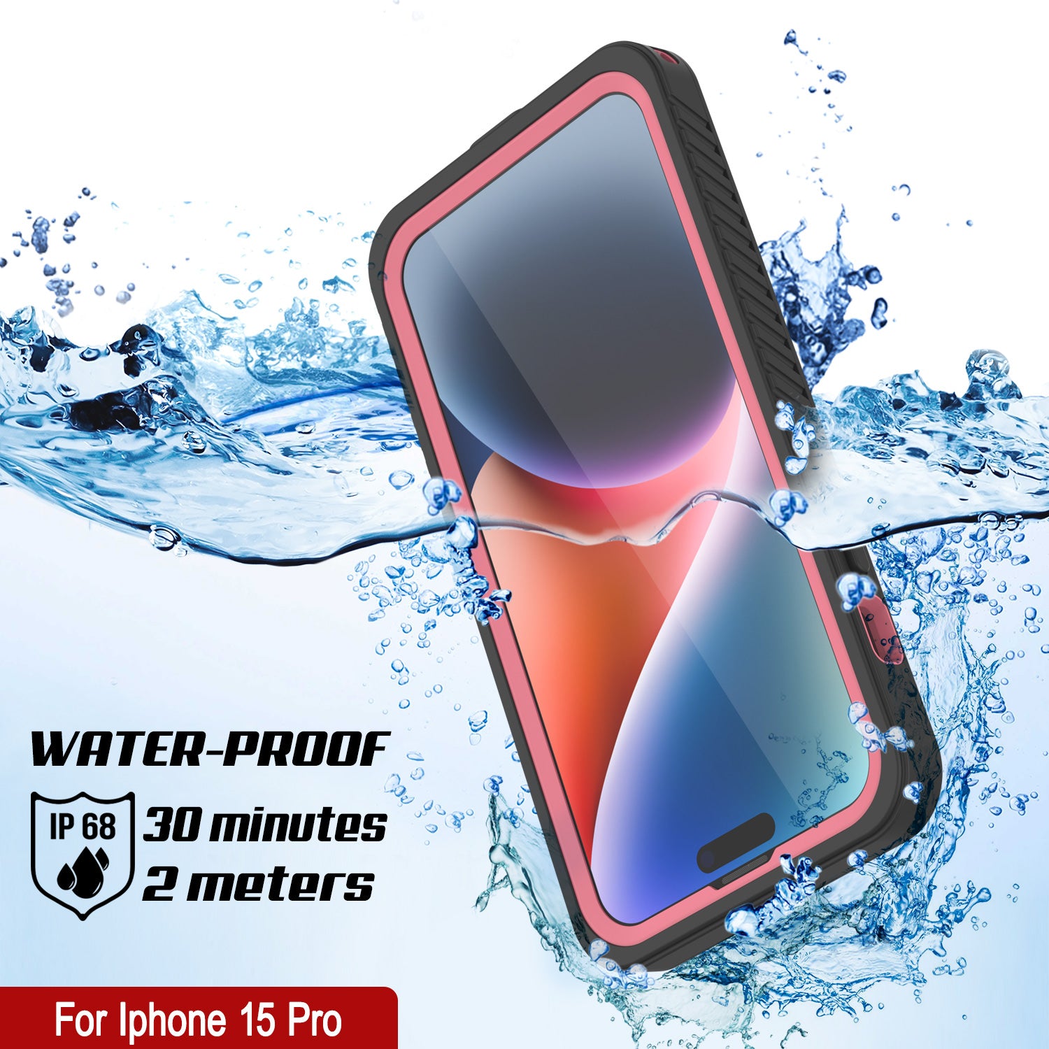 iPhone 15 Pro Waterproof Case, Punkcase [Extreme Series] Armor Cover W –  punkcase