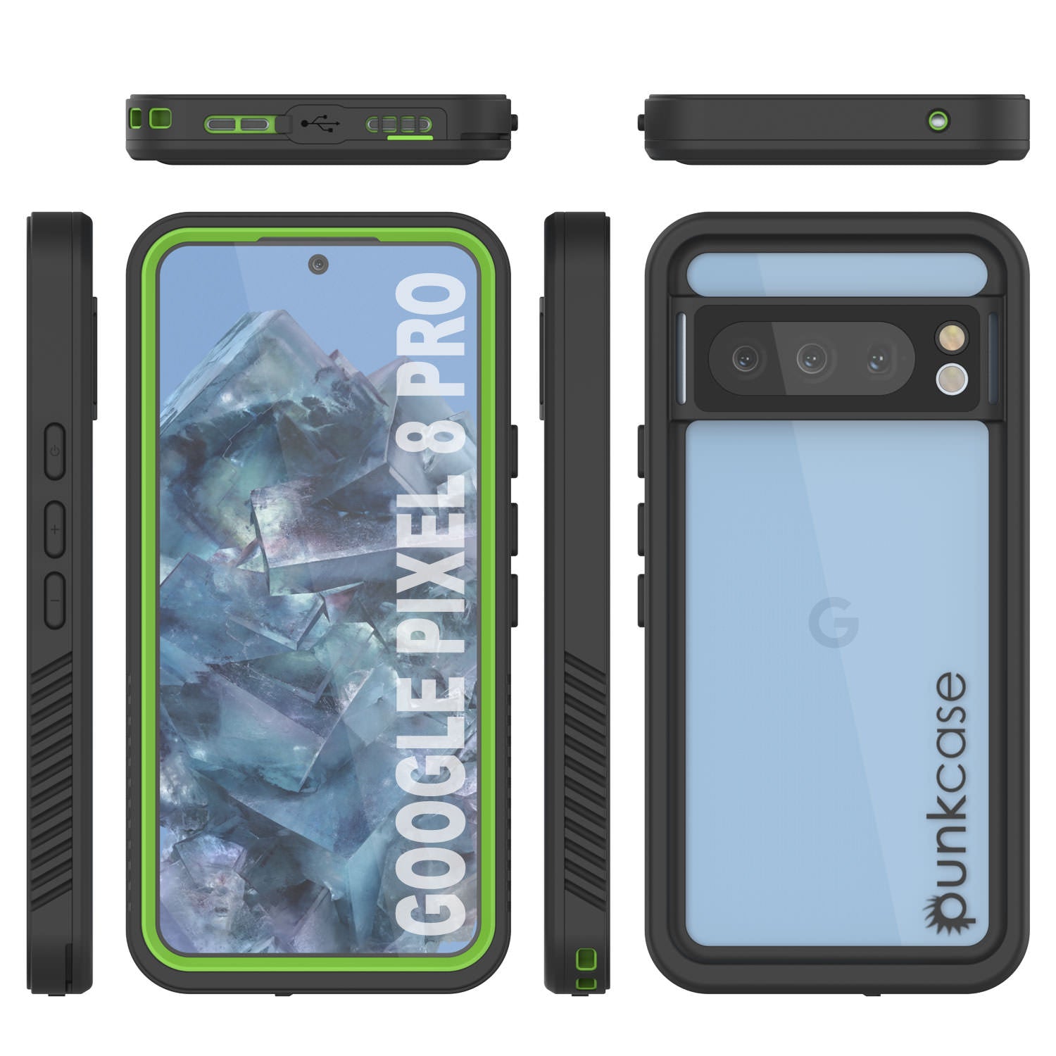 Google Pixel 8 Pro Waterproof Case, Punkcase [Extreme Series] Armor Co –  punkcase