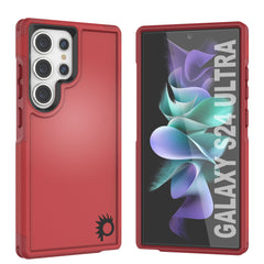 PunkCase Galaxy S24 Ultra Case, [Spartan 2.0 Series] Clear 
