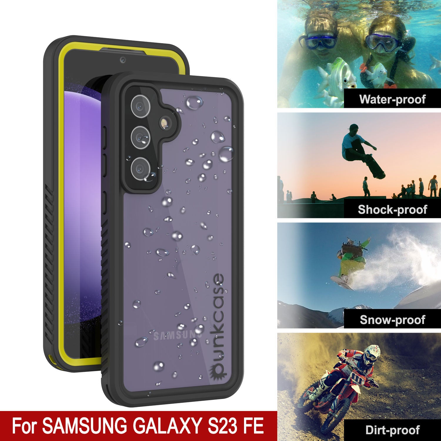 Galaxy S23 Ultra Water/ Shockproof [Extreme Series] With Screen Protec –  punkcase
