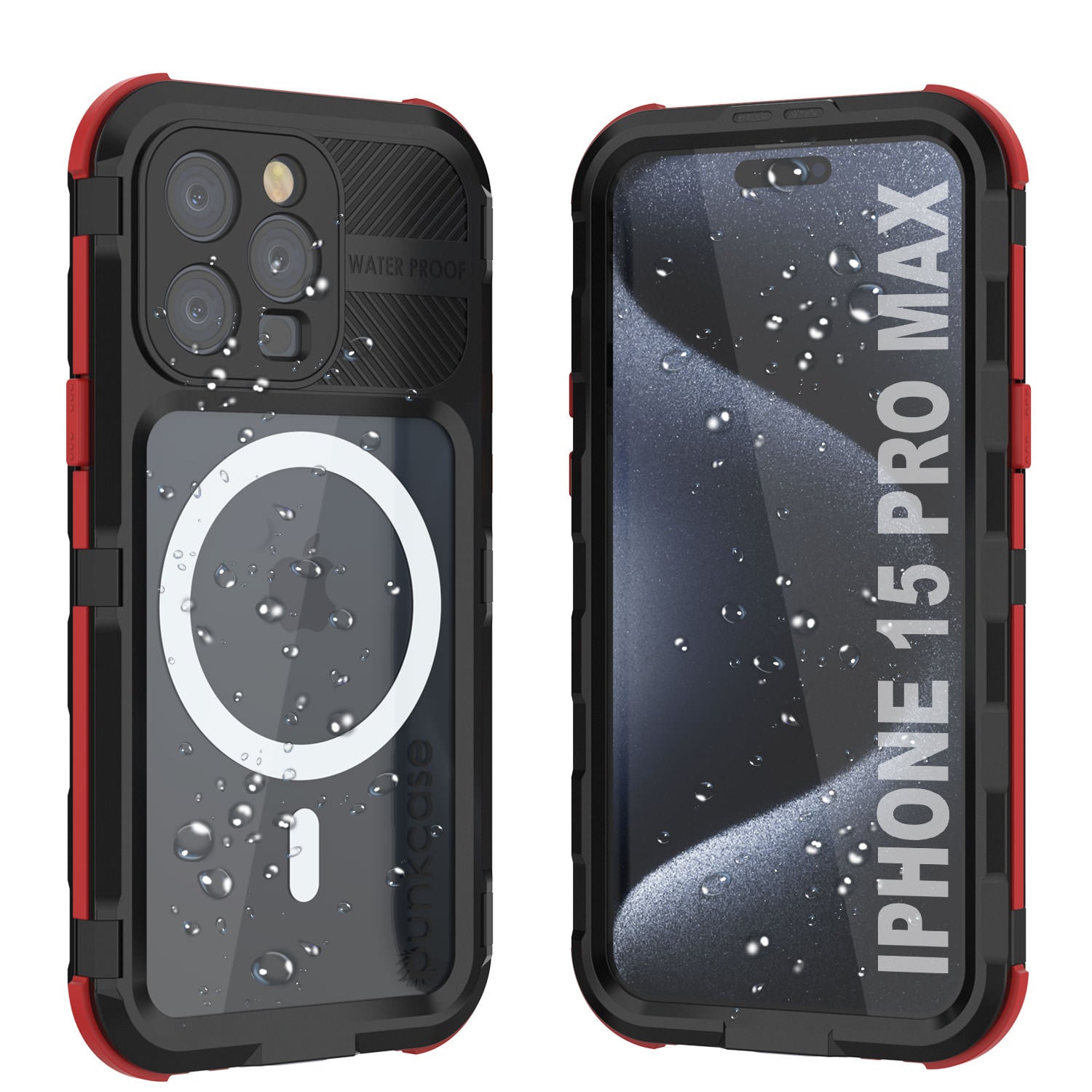Compatible with iPhone 15 Pro Max Metal Case, Heavy Duty Rugged Military  Grade Aluminum Metal Bumper Shockproof Anti-Scratch Drop Protection Phone