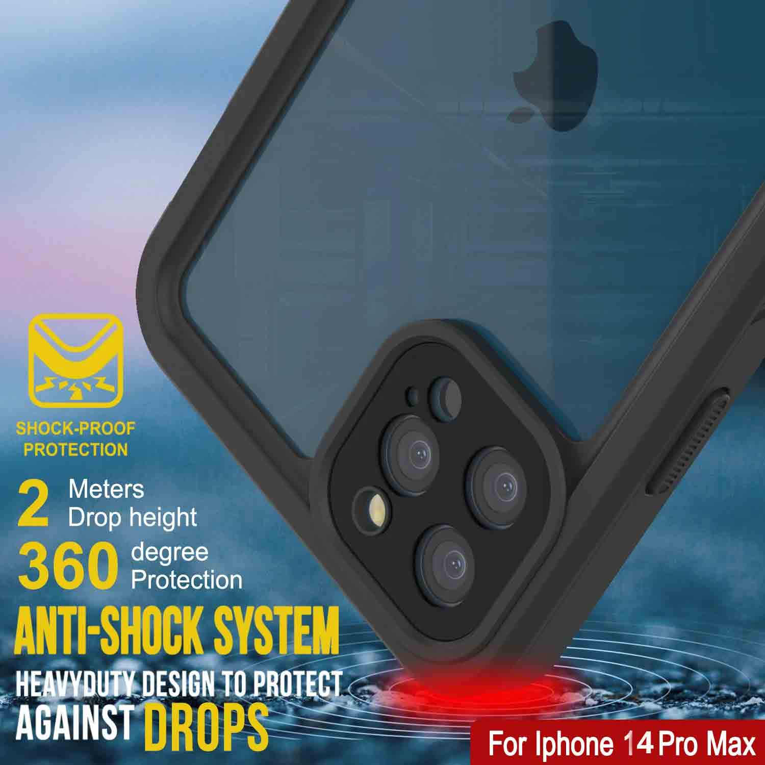 For Apple iPhone 11 Pro Max Waterproof Case Cover w/Built-in Screen  Protector 11