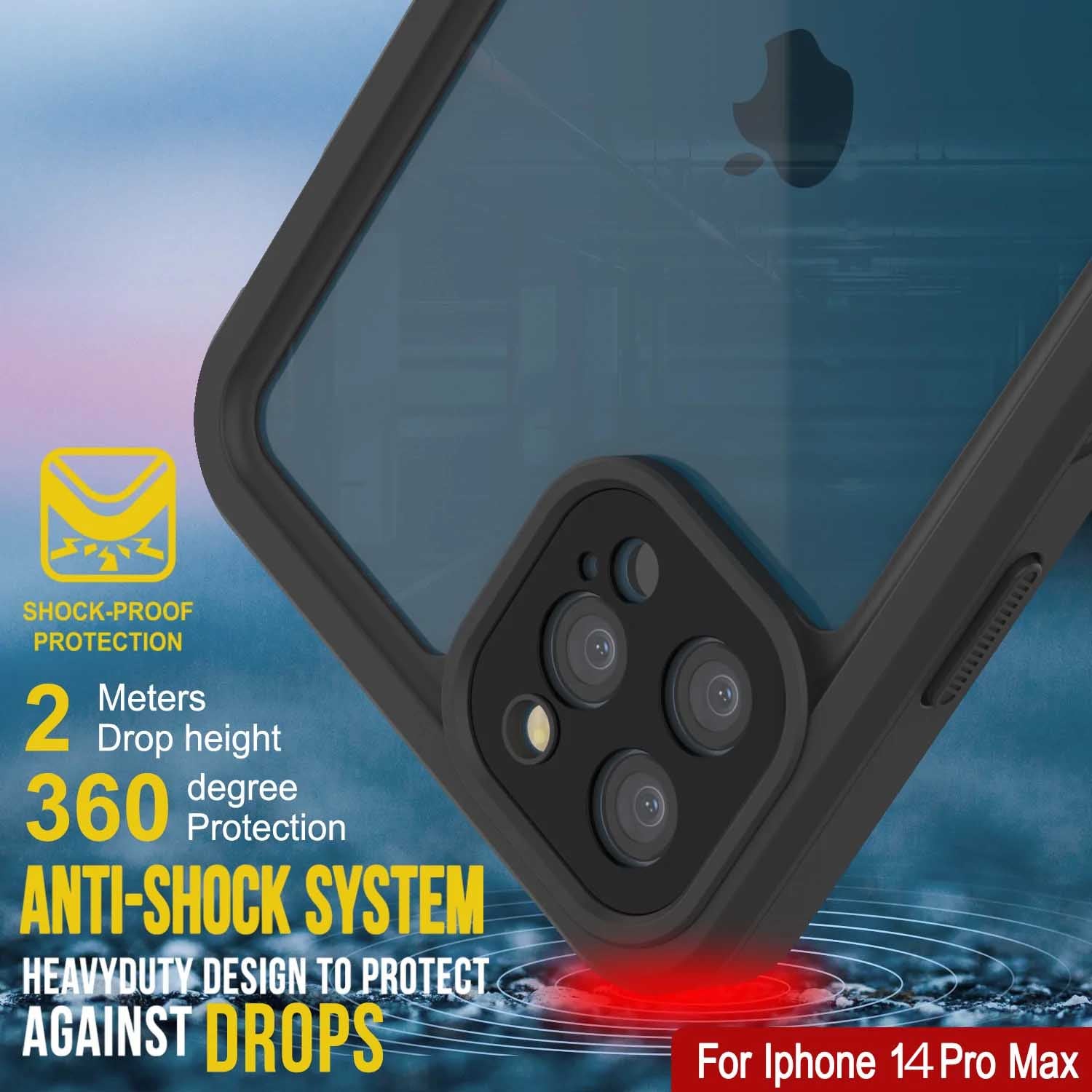 Punkcase iPhone 14 Pro Max Bumper Case [Backbone Series] Ultra Slim Mi –  punkcase