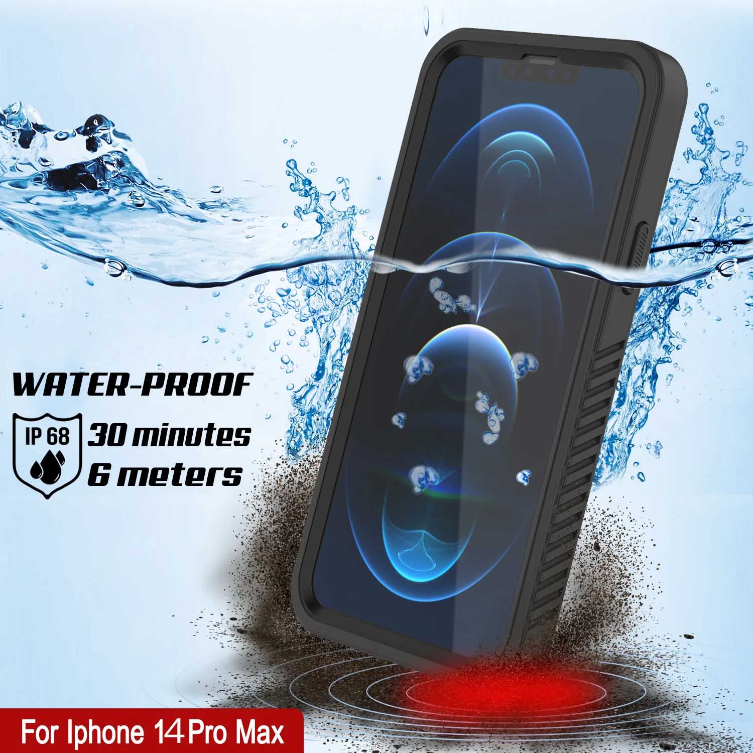 iPhone XS Max Waterproof Case, Punkcase [Extreme Series] Armor Cover W –  punkcase