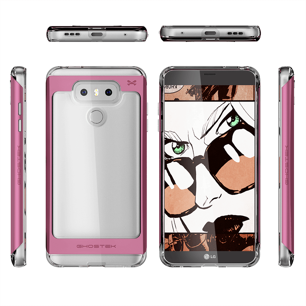 Lg G6 Case Ghostek Pink 2 0 Pink Series W Explosionproof Screen Prot Punkcase