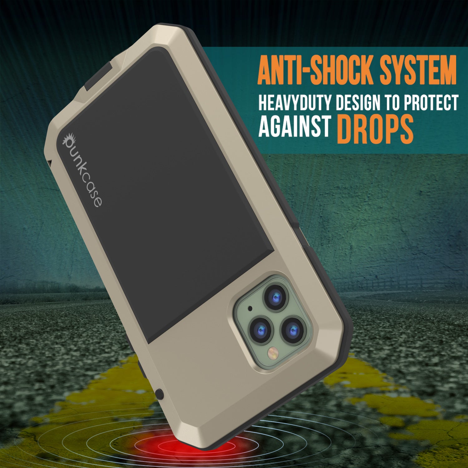 iPhone 11 Pro Max Case from BandWerk – Ostrich | Brown Gold
