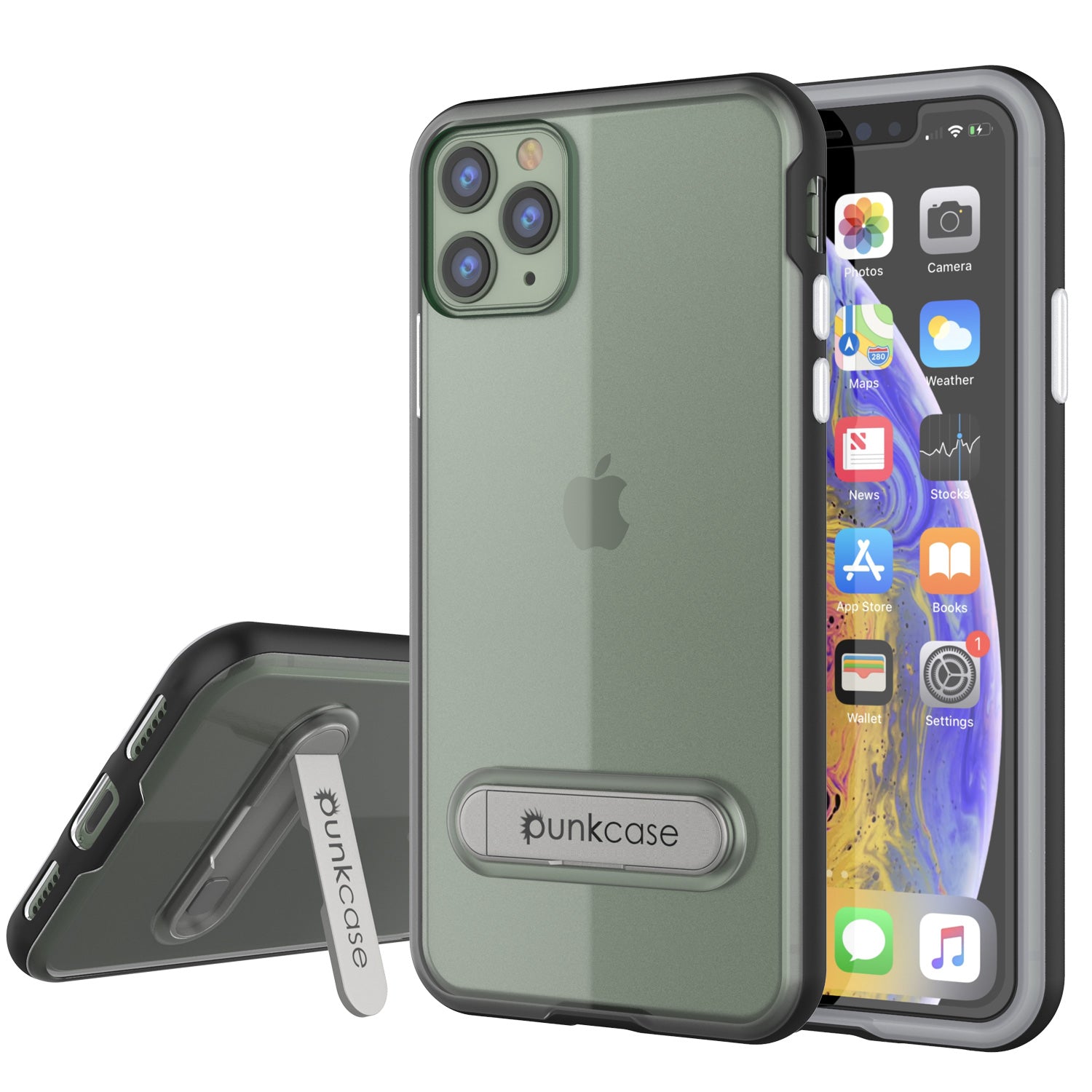 Gel Dual Layer Case for iPhone 11 Pro - 6 Designs: Anti-Shock Drawing Cover