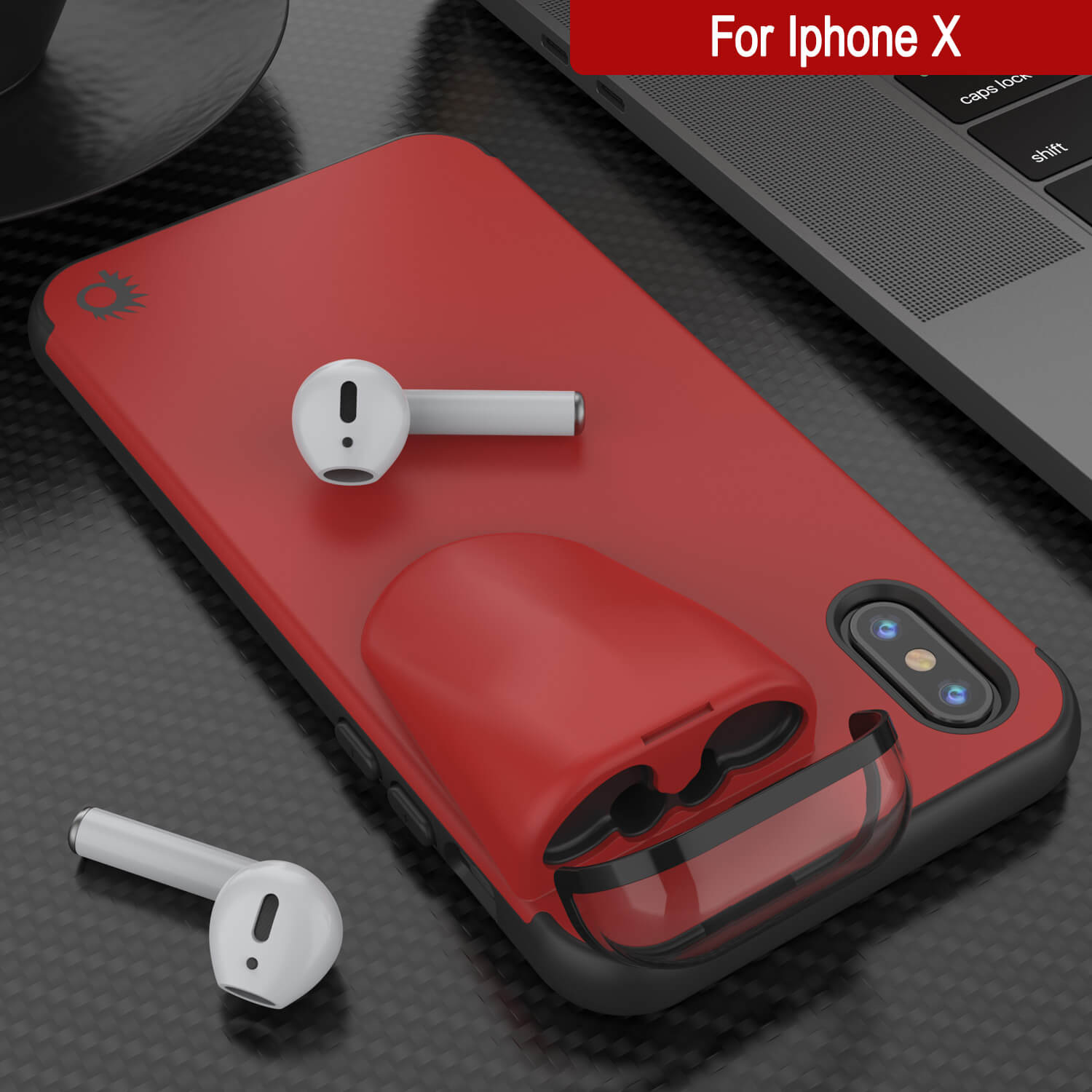 Apple iPhone X Silicone Case - Red for sale online
