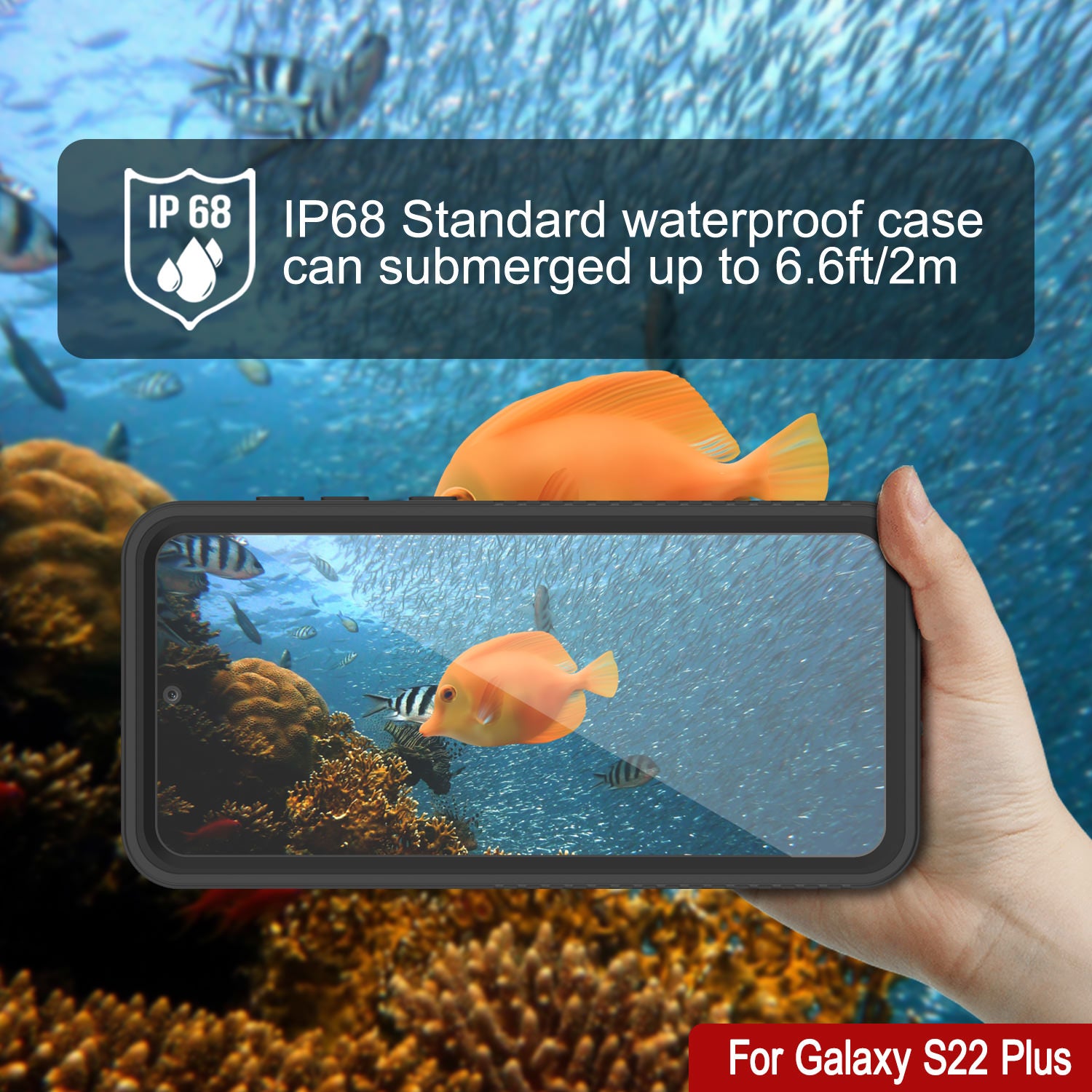 Galaxy S22+ Plus Water/ Shockproof [Extreme Series] With Screen Protec –  punkcase