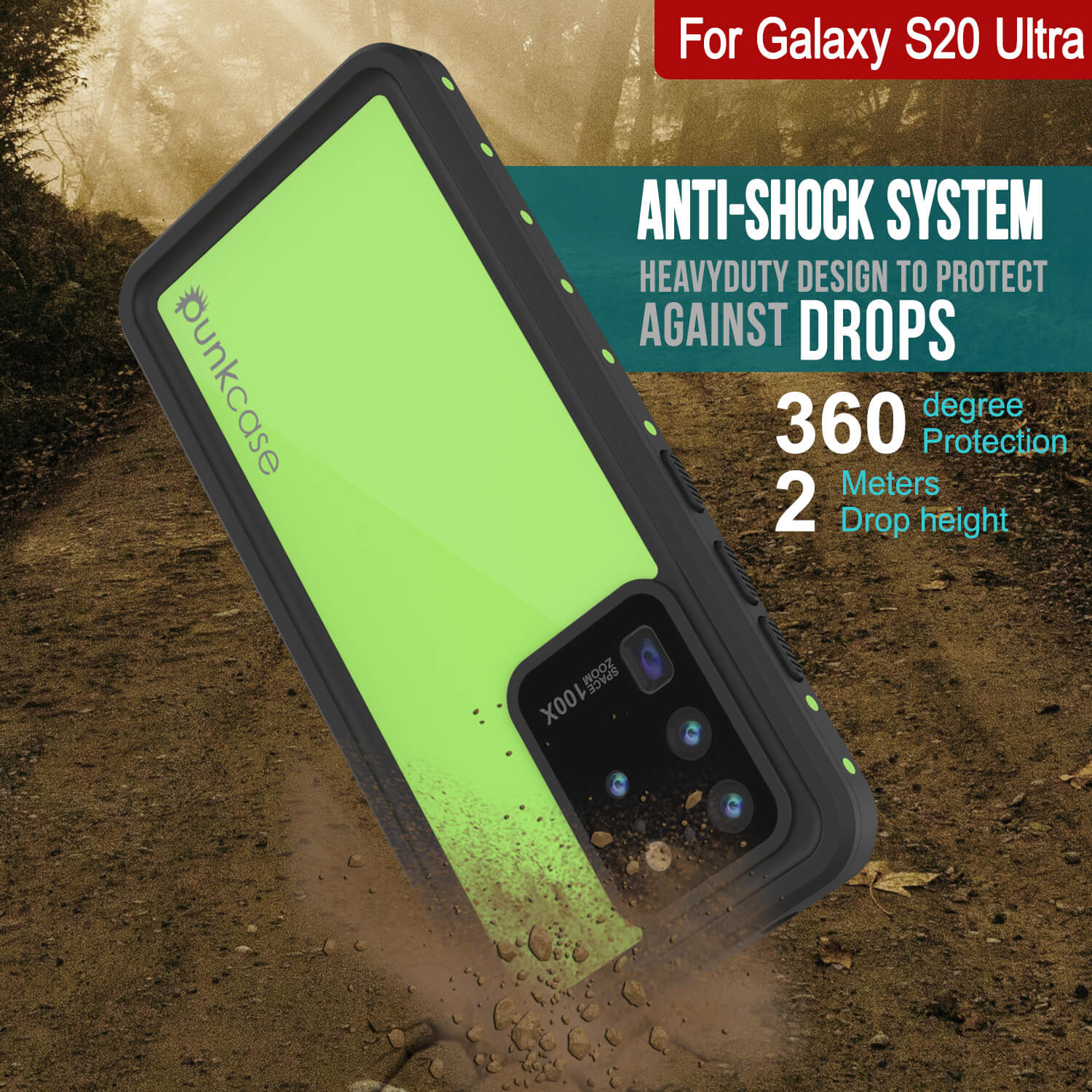 Samsung Galaxy S20 Ultra Shockproof Dustproof 360 Degree Protection Case