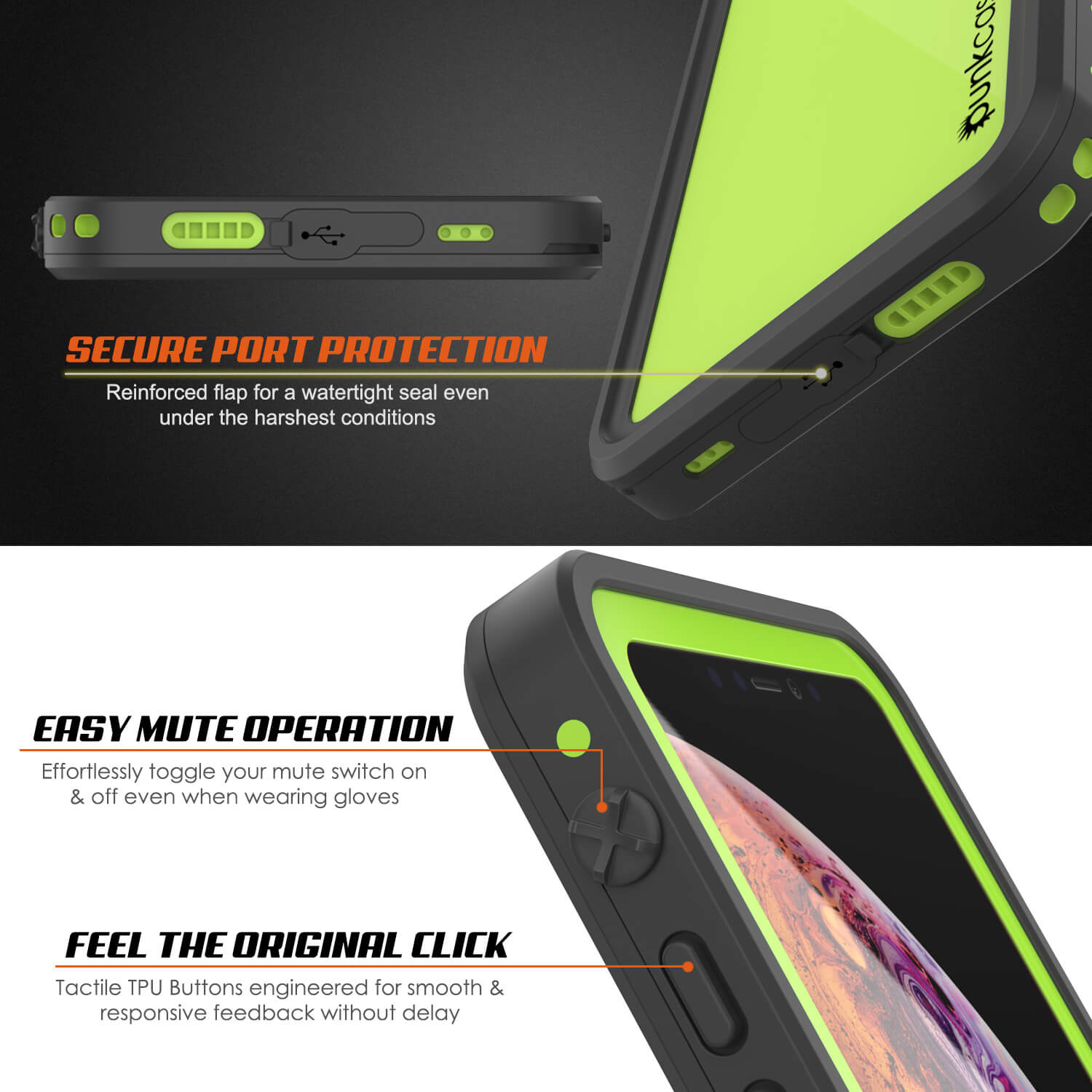Waterproof iPhone XR Case  Punkcase iPhone XR - IP68 – punkcase