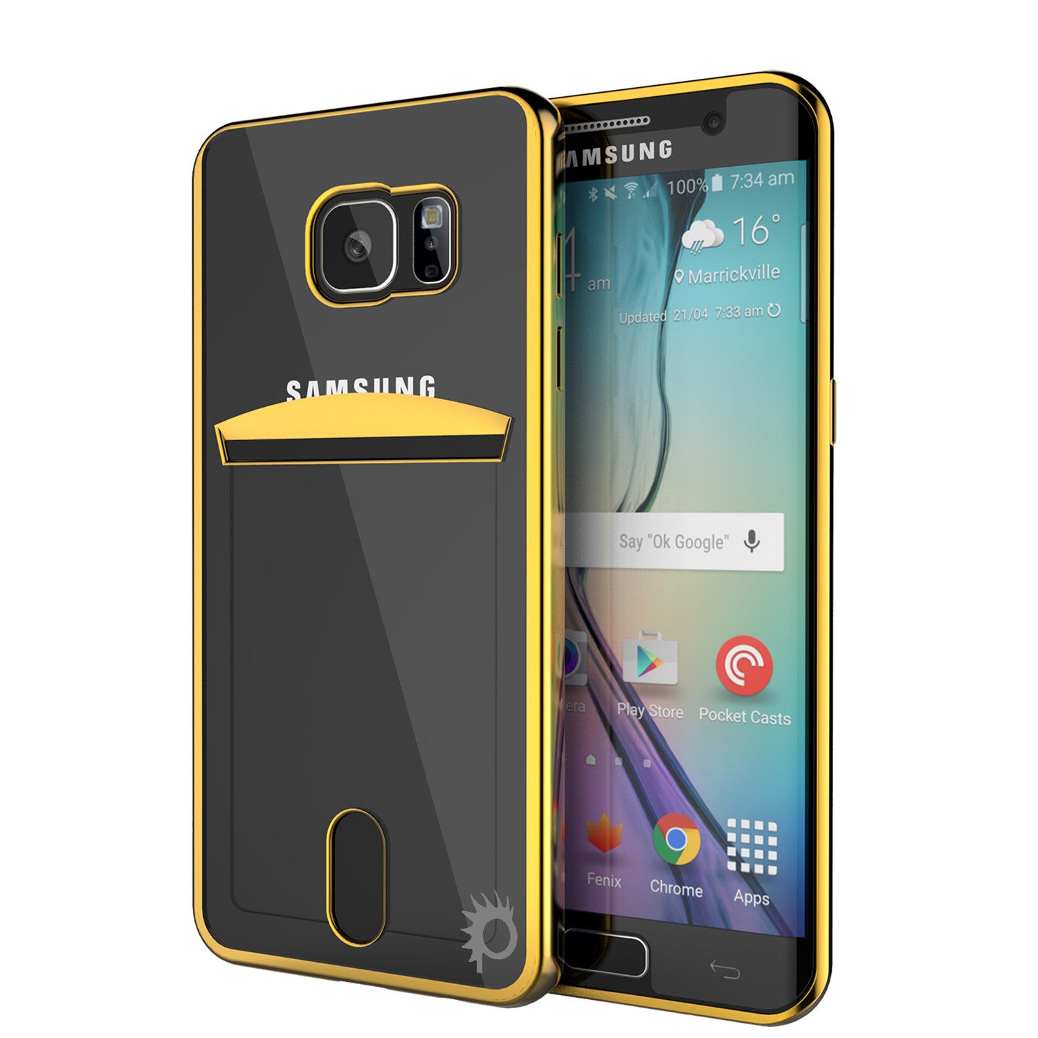 Galaxy S6 Plus Case, PUNKCASE® LUCID Gold Series | S – punkcase