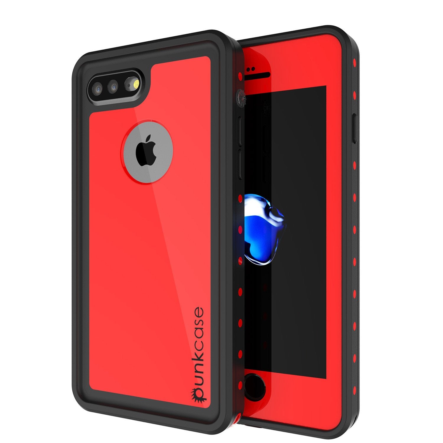 Red iPhone 8 Plus Case Punkcase - | iPhone – 8 punkcase Plus Waterproof