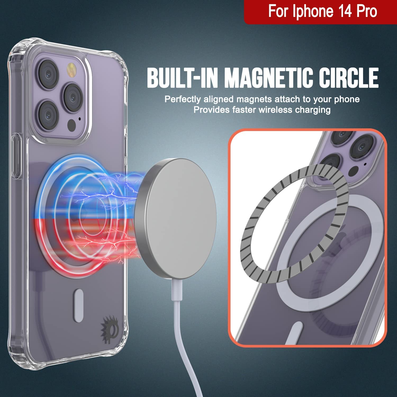  Magnetic Wireless Charger for iPhone 15 Pro Max/15 Pro