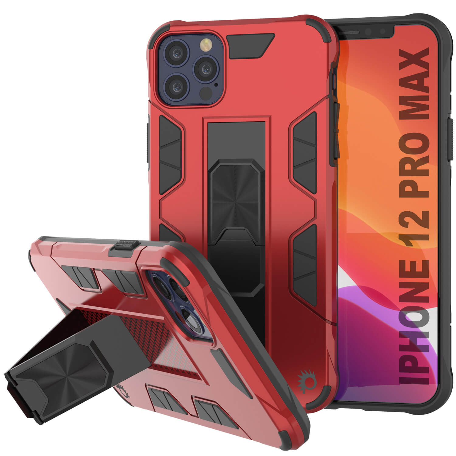  ZHEGAILIAN Case Compatible with iPhone 12 Pro Max Case,Red Lip  Bite Bullet Case,Tempered Glass Back+Soft Silicone TPU Shock Protective Case  for iPhone 12 Pro Max Case. : Cell Phones & Accessories