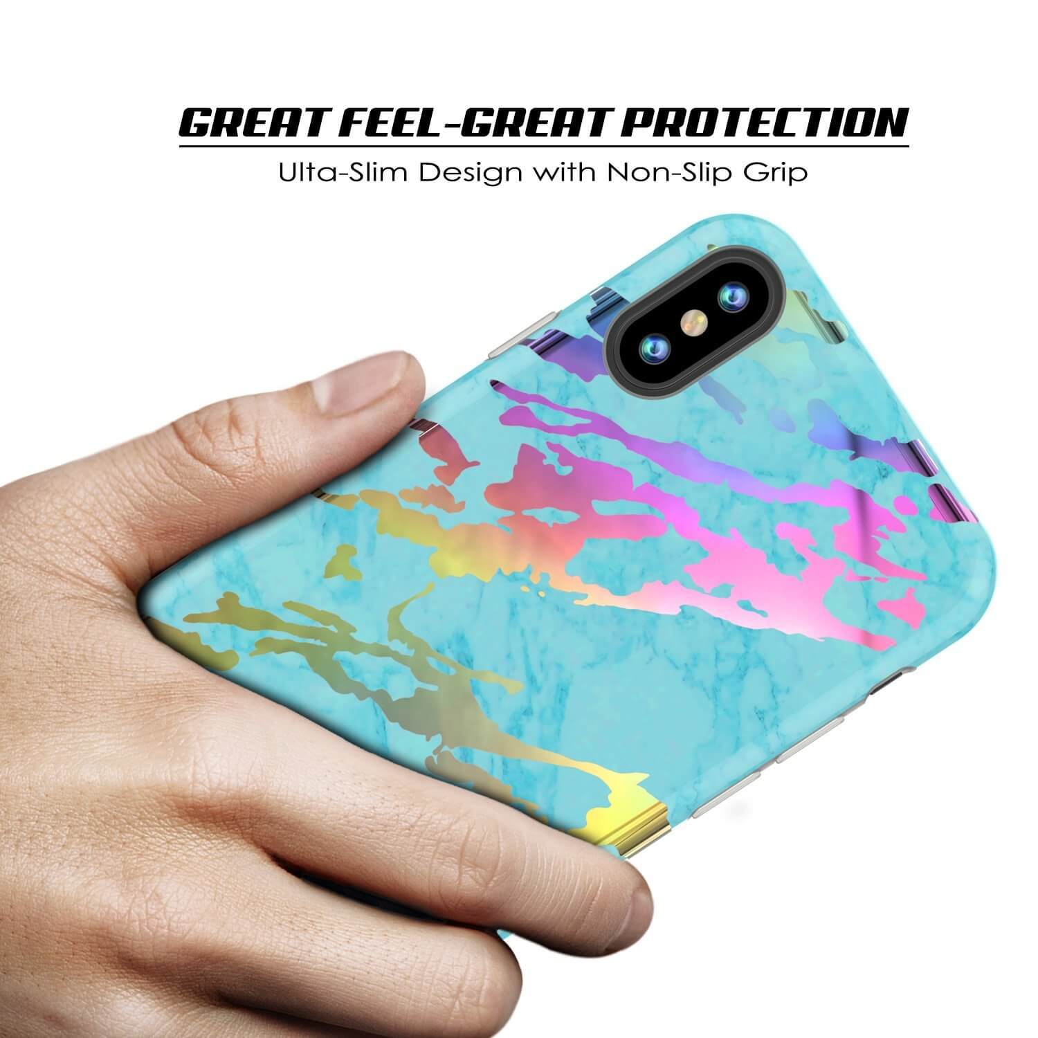 Apple iPhone X 10 Tempered Glass Screen 360 FullBody Protective Case Cover  White