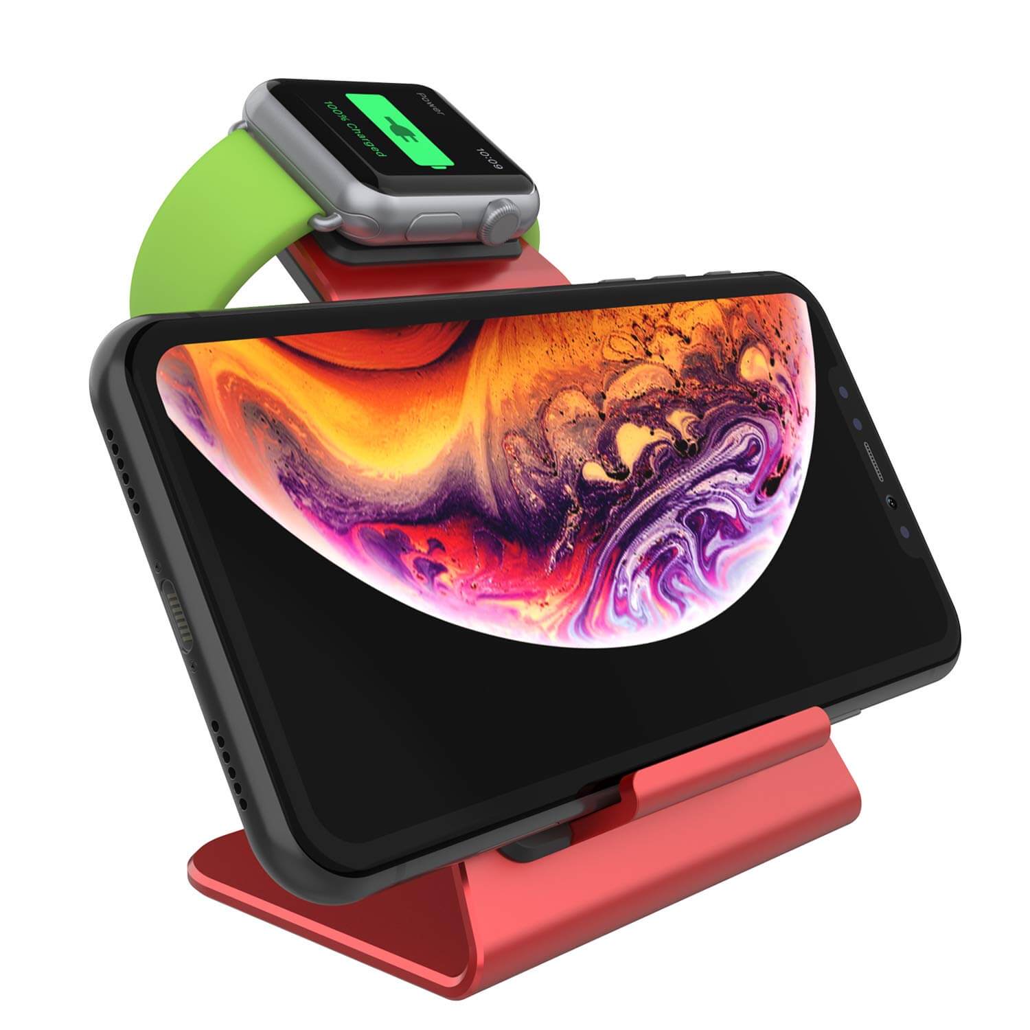 Colorful Apple Watch Charging Dock 