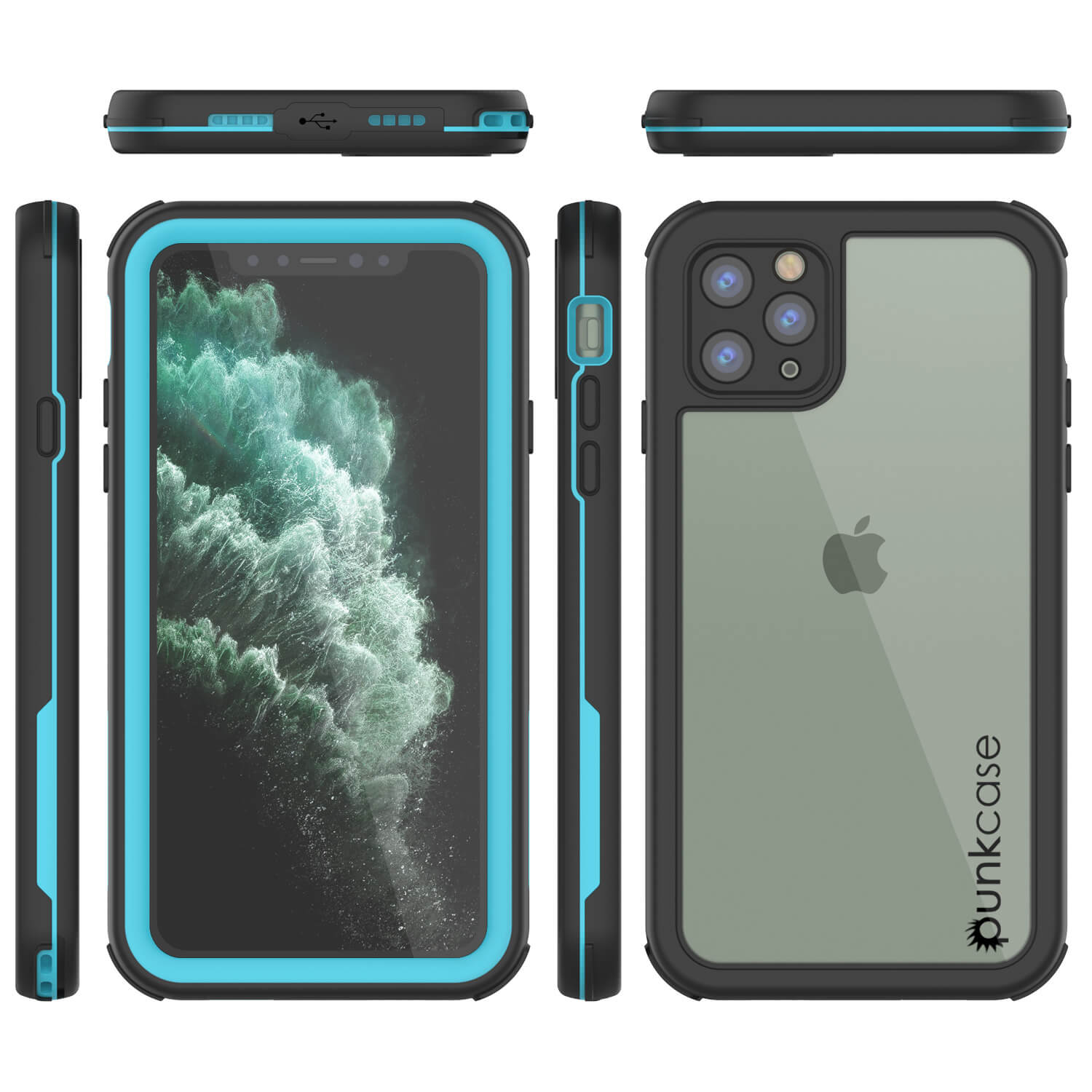 For Apple iPhone 11 Pro Max Waterproof Case Cover w/Built-in Screen Protector  11