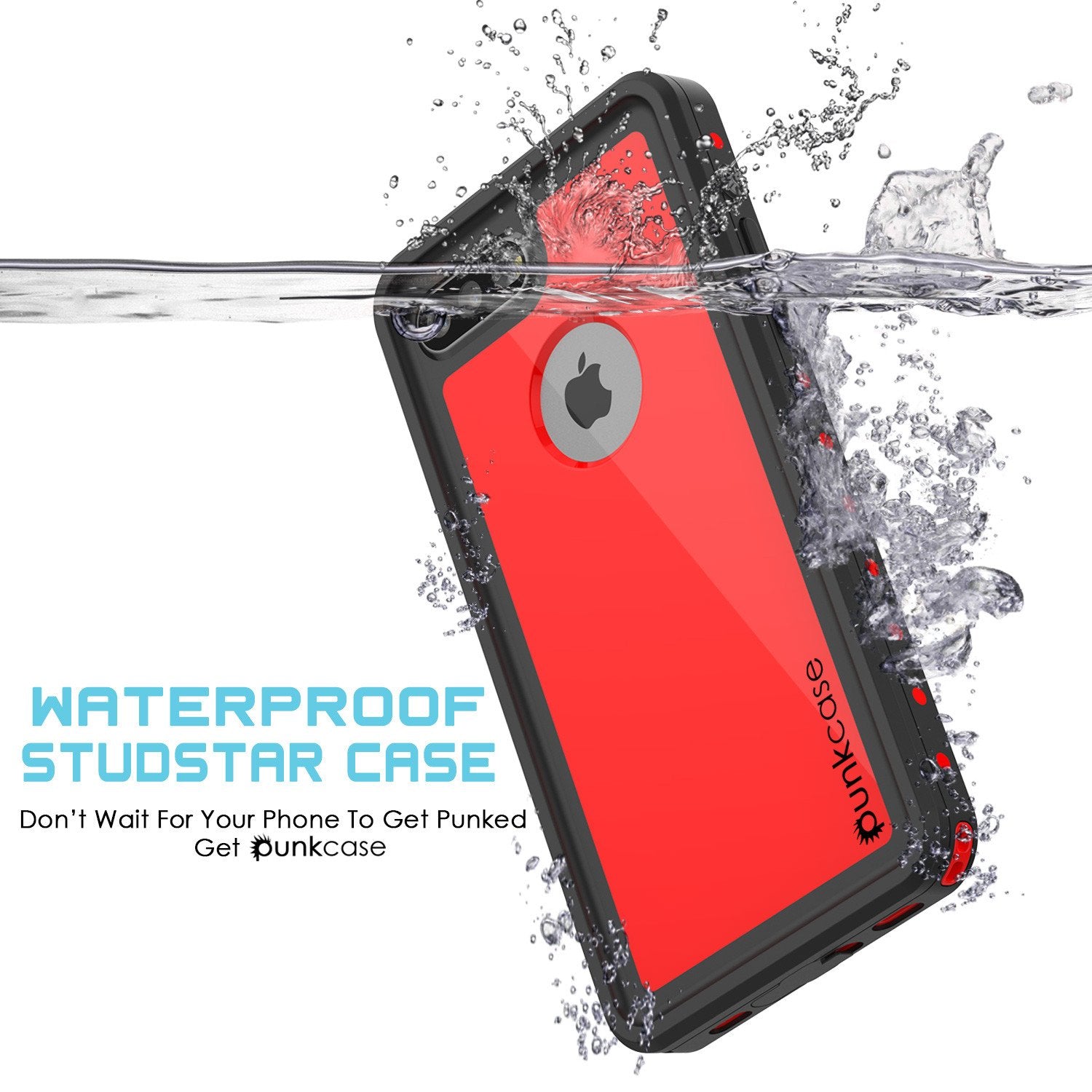 Case iPhone | punkcase - Plus iPhone Punkcase Plus 8 8 Waterproof – Red